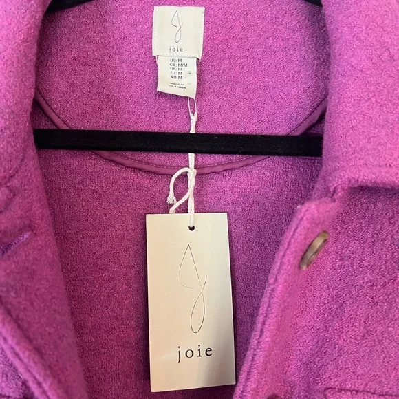 Joie Boiled Wool Shacket - Picture 2 of 6